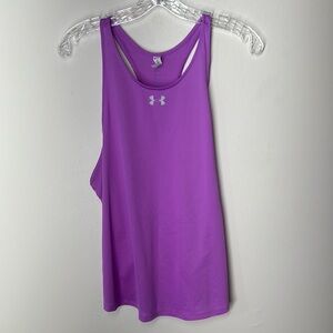 Under Armour Purple Heat Gear Racerback